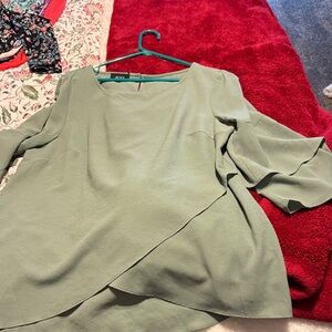 Alyx Women's Soft Green Blouse